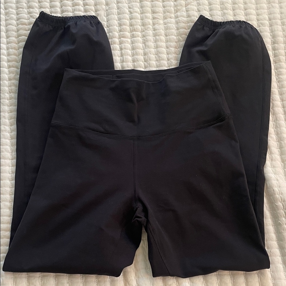Aerie "The Hugger" Black High-Waisted Cinch Leggings
